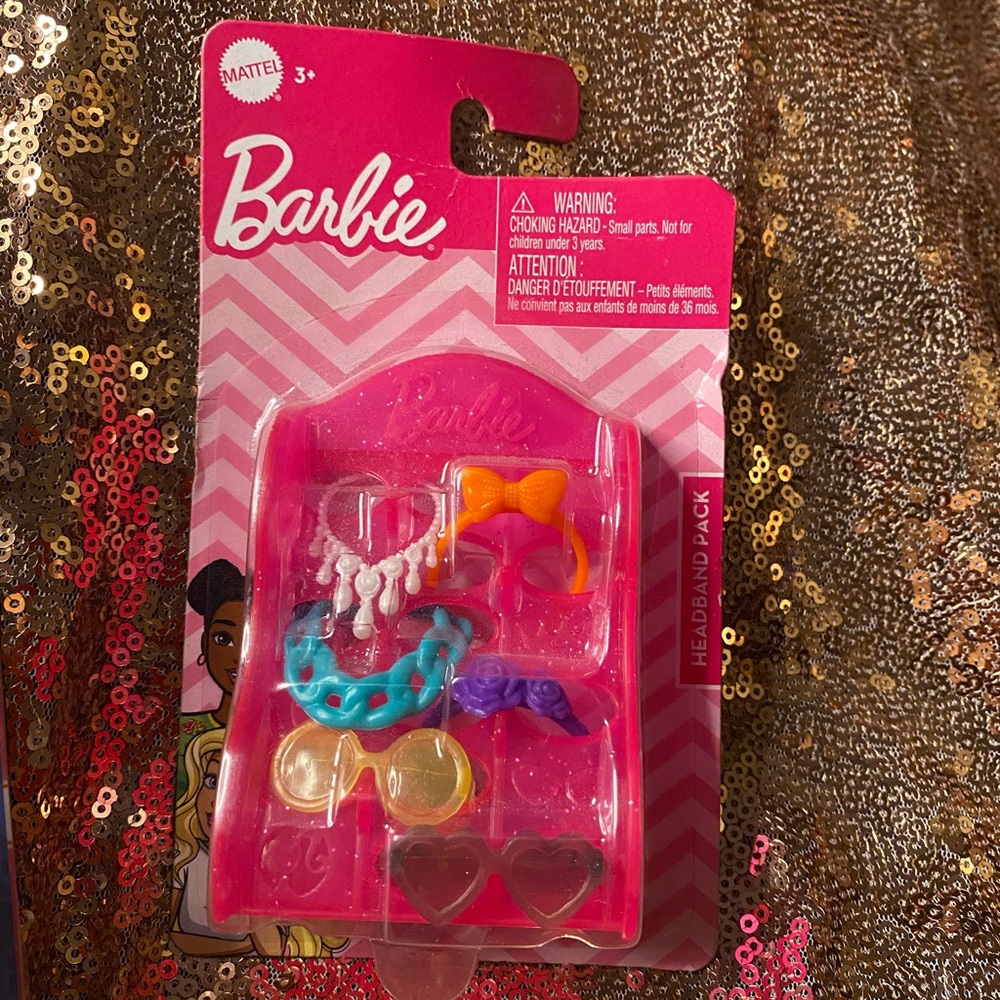Barbie Headband Pack with Accessories